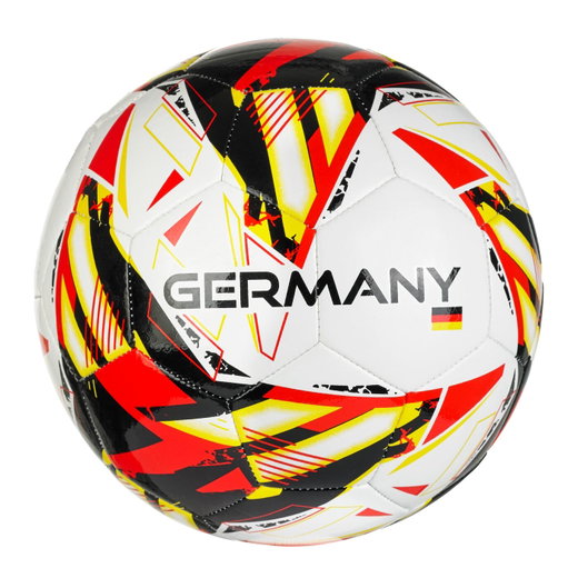Derbystar Fussball Länderball Deutschland (Trainingsball) weiss/schwarz/rot/gelb - 1 Ball